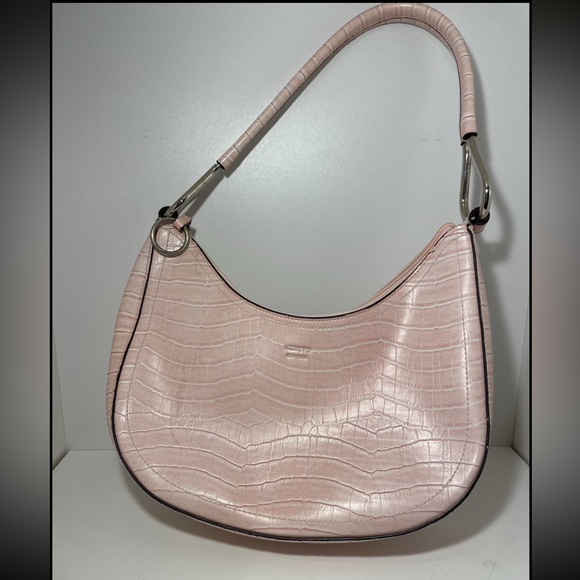 Veneto New York Pink Faux Leather Purse - Picture 1 of 5